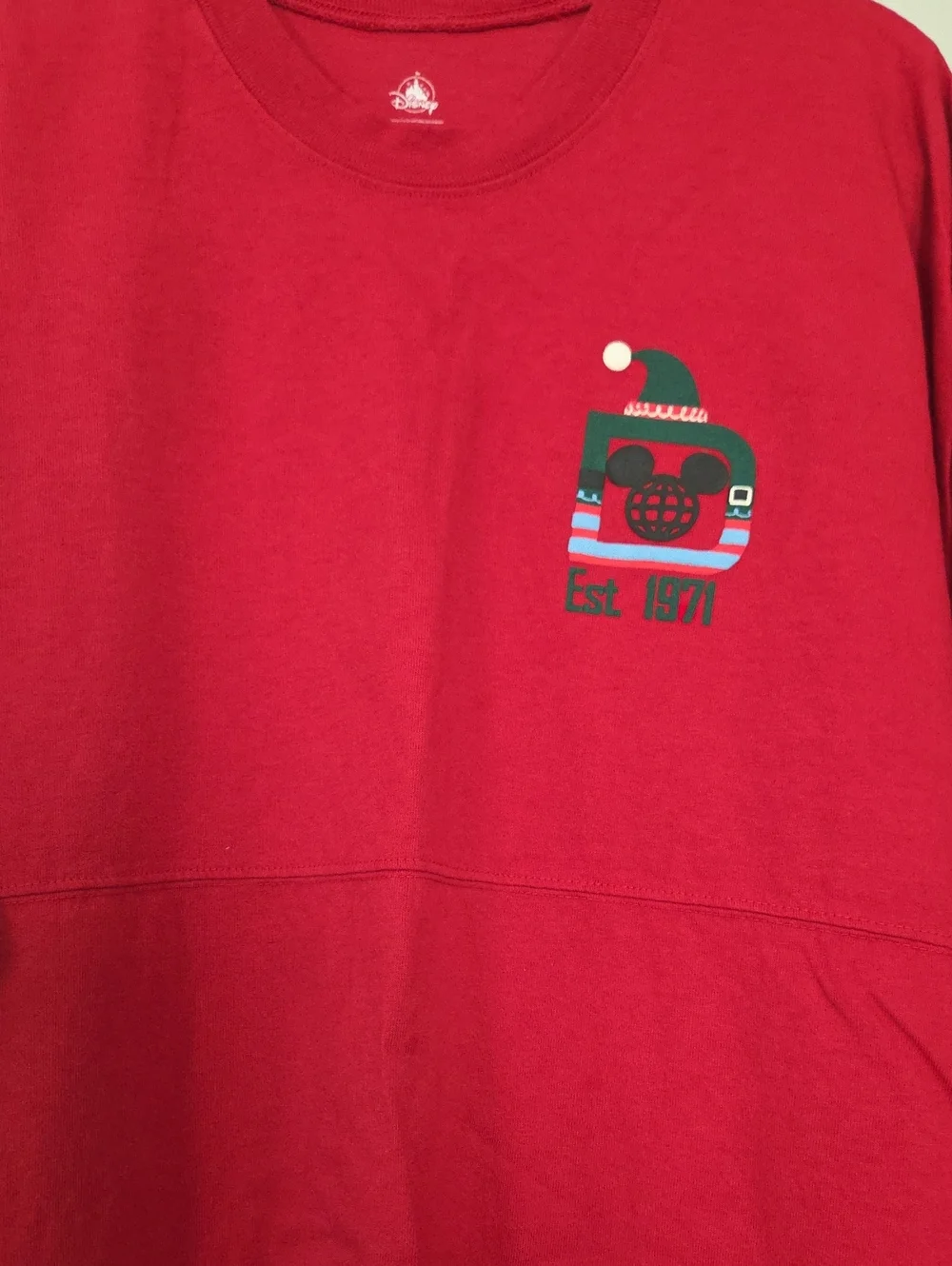 SPIRIT JERSEY - Disney Red Holiday Graphic Pullover Shirt